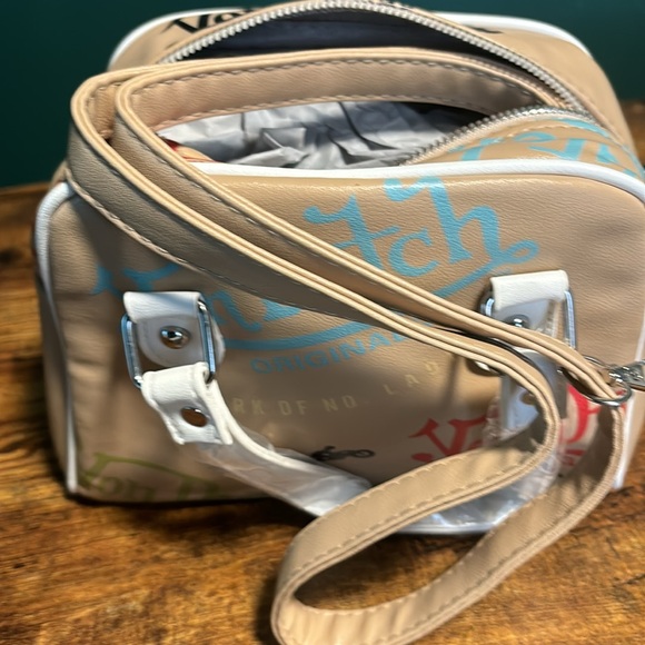 Von Dutch brand mini bowling bag in multicolor, brand new in perfect condition - Picture 5 of 7